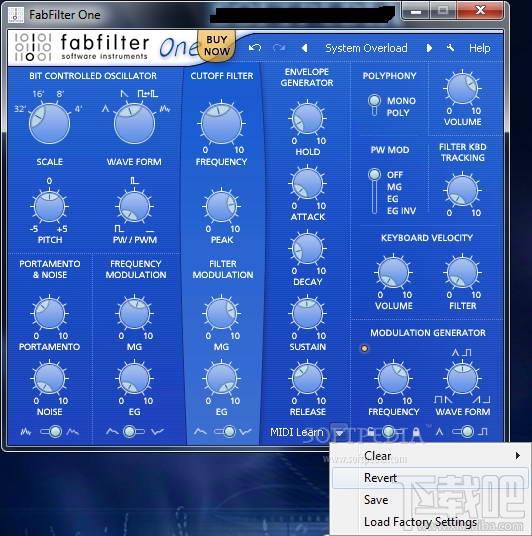 FabFilter One(64bit),FabFilter One(64bit)下载,FabFilter One(64bit)官方下载