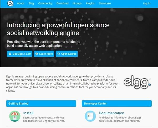 Elgg下载,开源社交网络引擎,程序源码